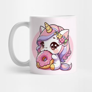 Unicorn donut Mug